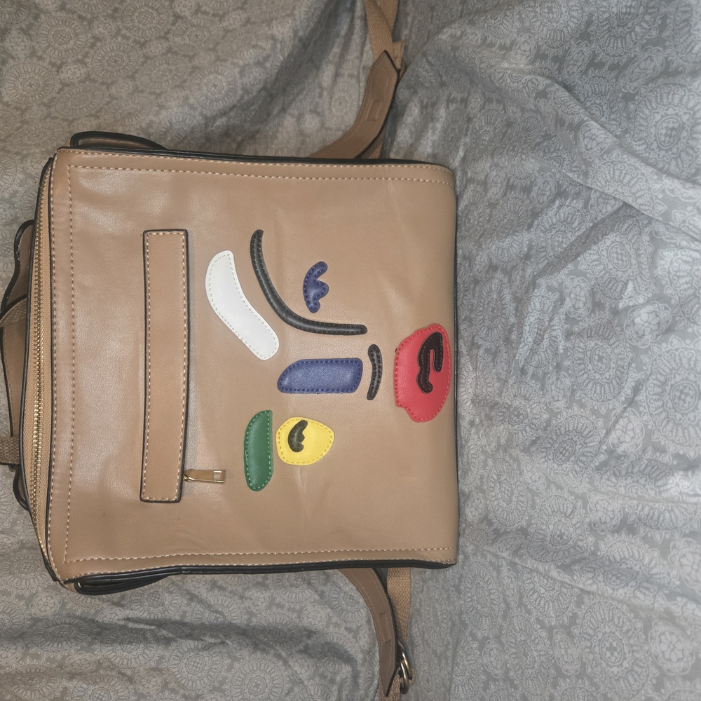 Stylish Tan Designer Women's Bag